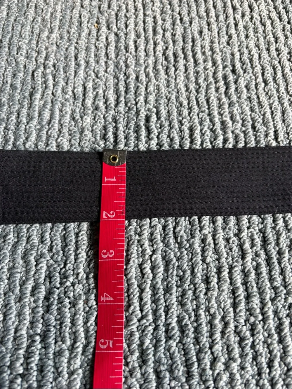 Handmade Moroccan silver and fabric belt